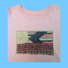 Load image into Gallery viewer, Peach Quilted Patch Sustainable Sweatshirt