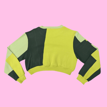 Load image into Gallery viewer, Mojito Sustainable Crop Sweatshirt