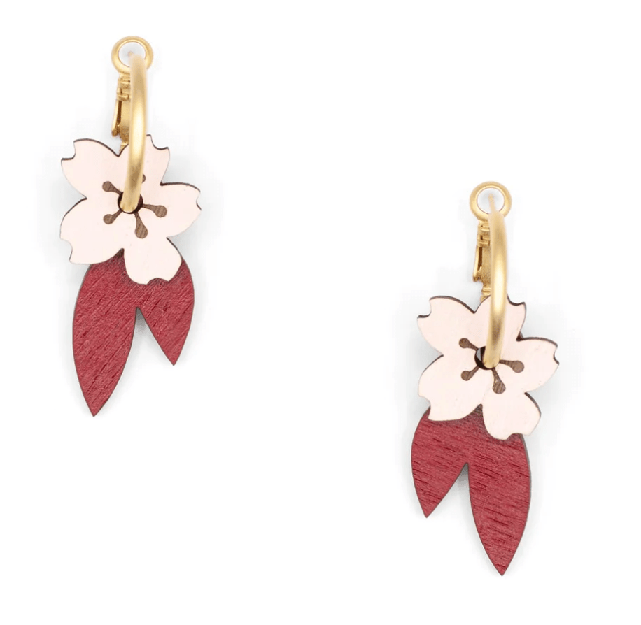 Pretty Cherry Blossom Earrings