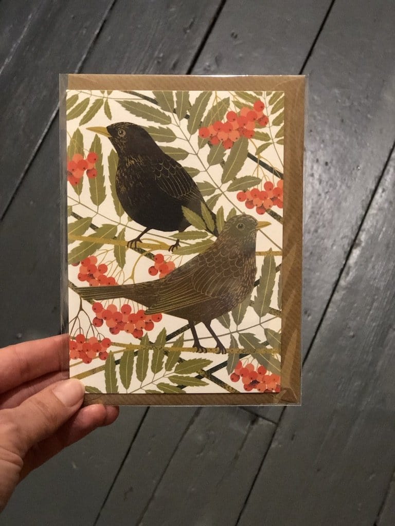 Blackbirds Card