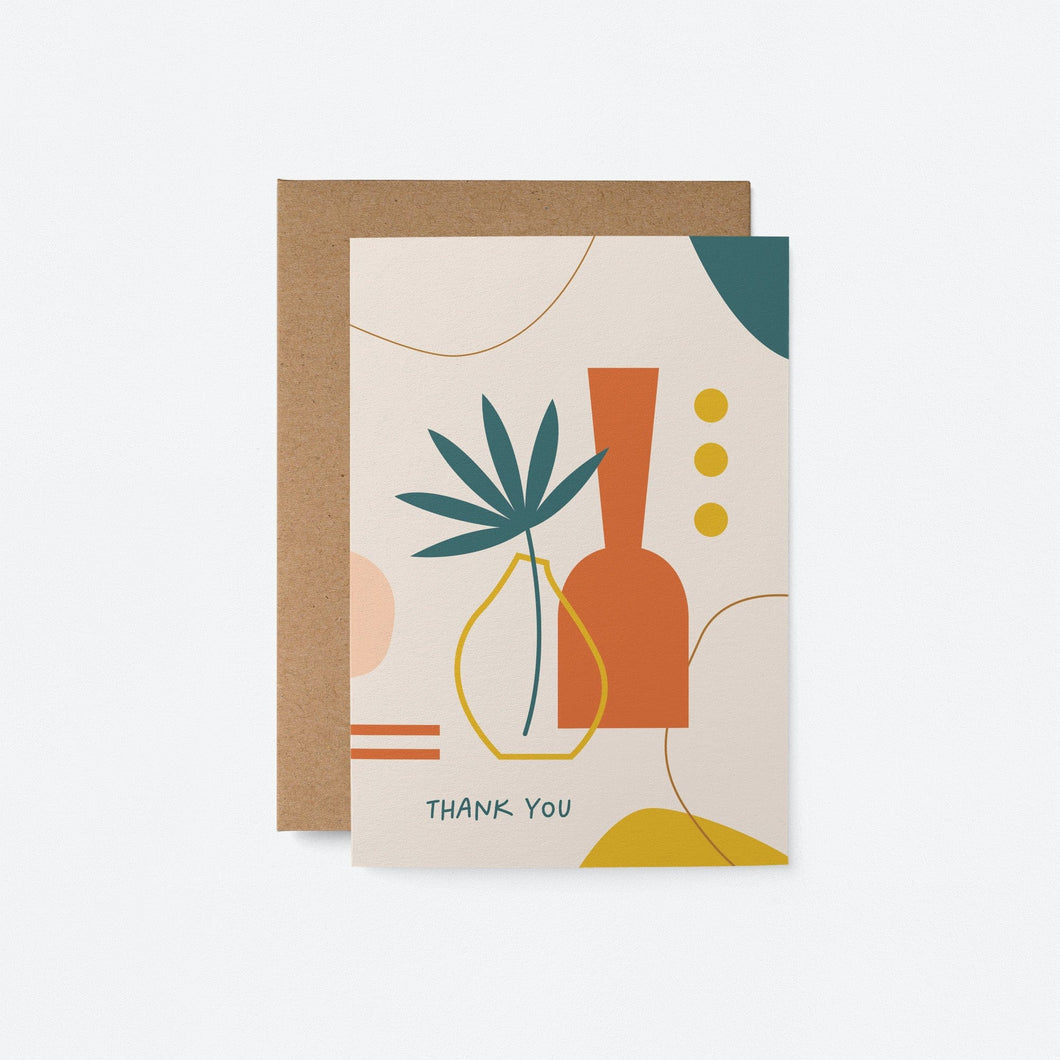 Thank You Vase Card