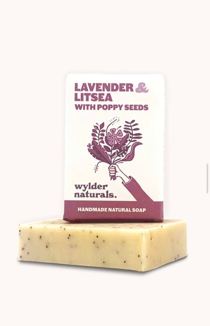 Lavender & Litsea with Poppy Seeds Soap - 115g