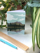 Load image into Gallery viewer, Lake and Mountain A6 Notebook
