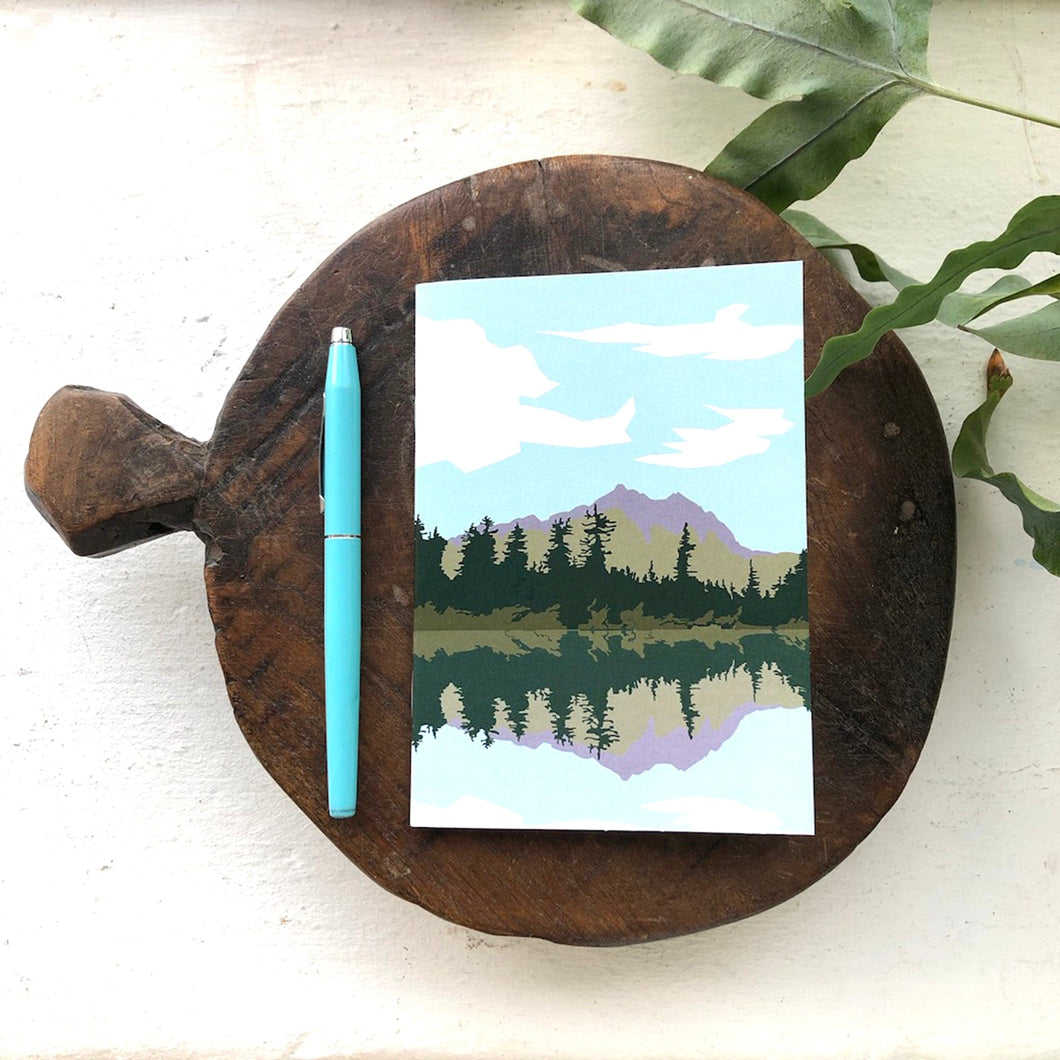 Lake and Mountain A6 Notebook