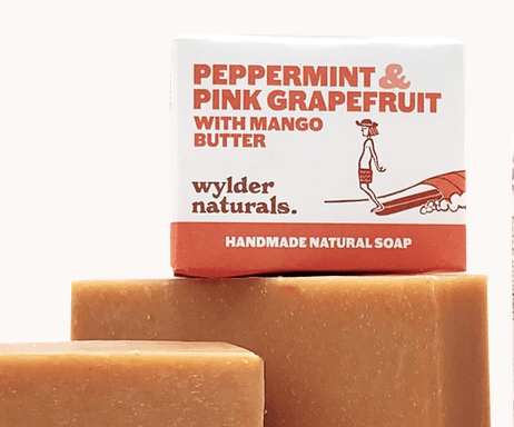 Peppermint & Pink Grapefruit with Mango Butter Soap - 58g