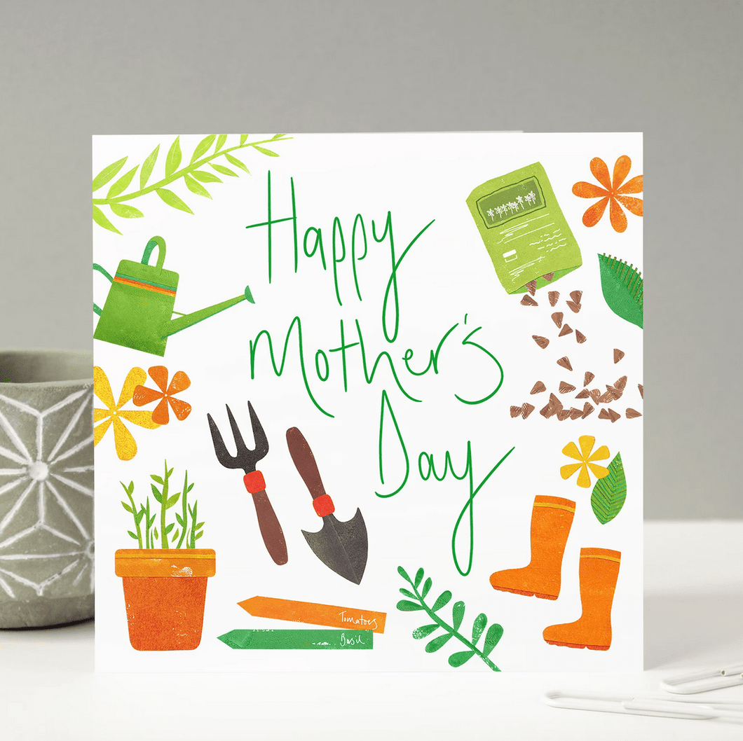 Happy Mother's Day Gardening Card
