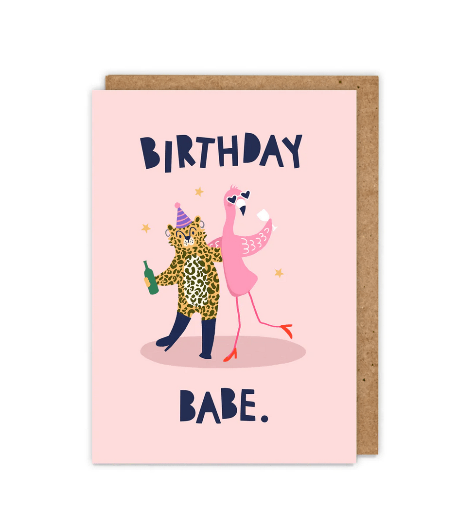 Birthday Babe! Friendship Birthday Card