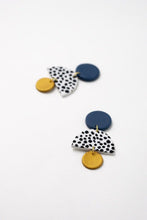 Load image into Gallery viewer, Ella: Dalmatian Stud Earrings
