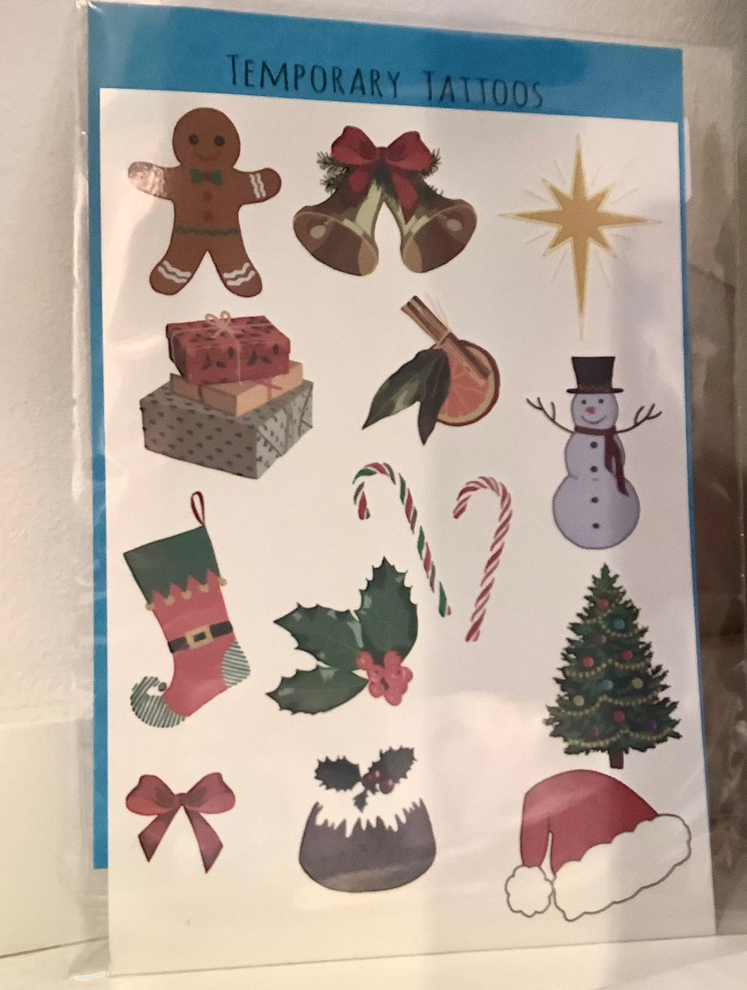 Christmas Temporary Tattoos