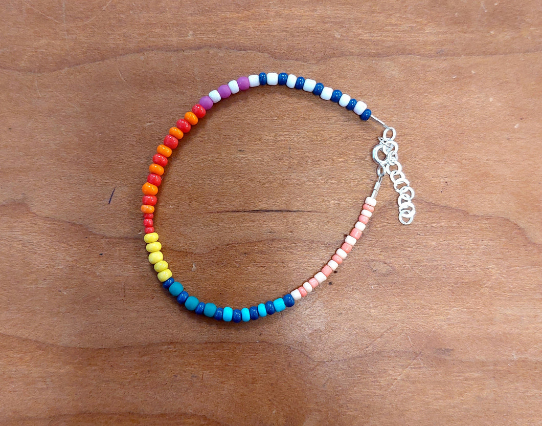 Bead bracelet multicoloured