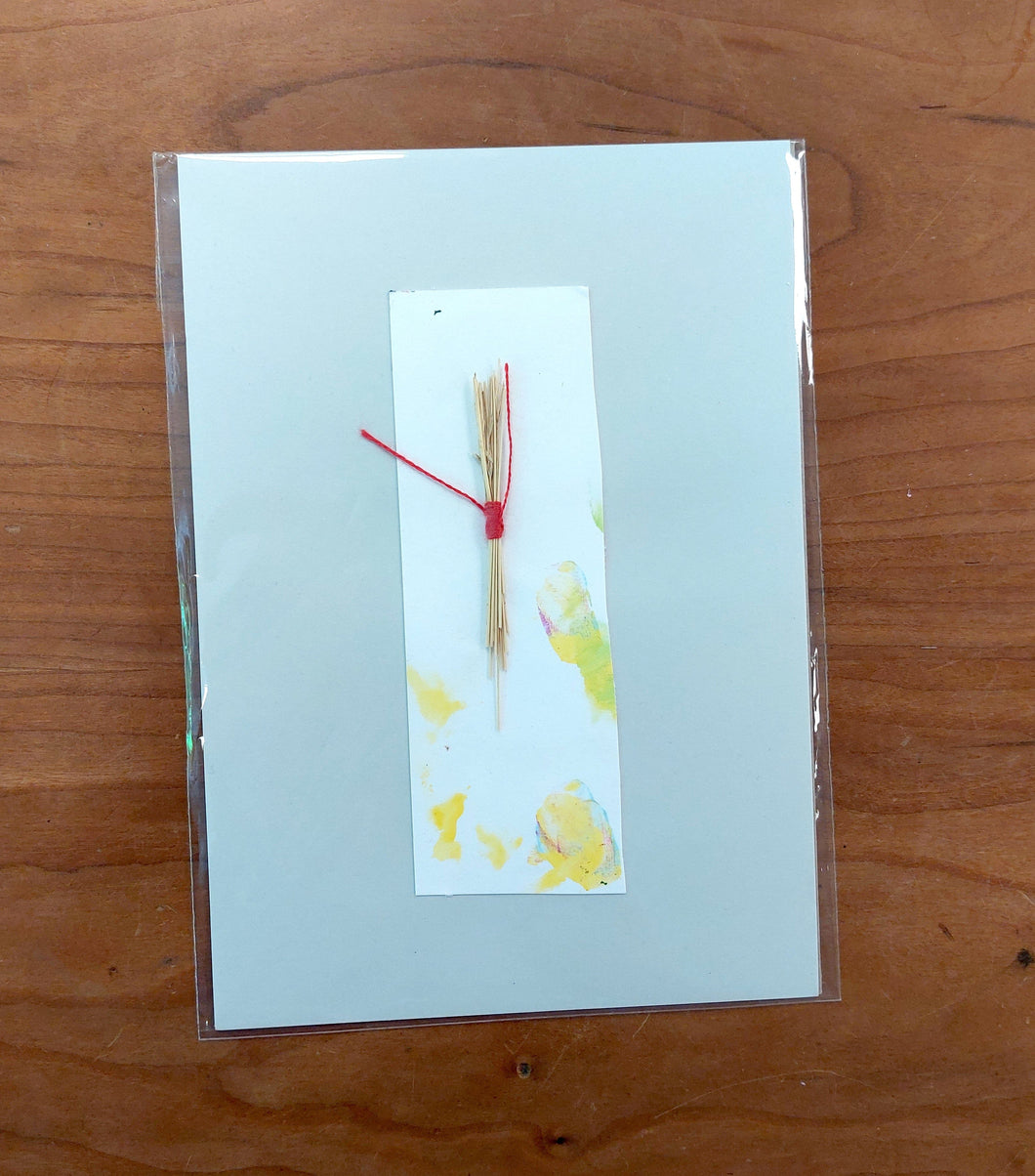 Fine Art print A5 red string