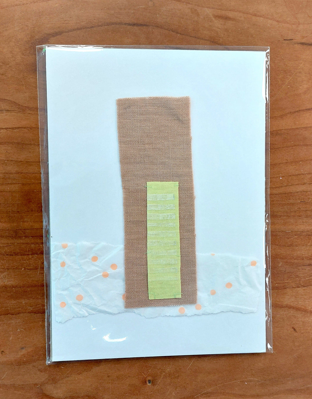 Fine Art print A5 orange dots on white paper