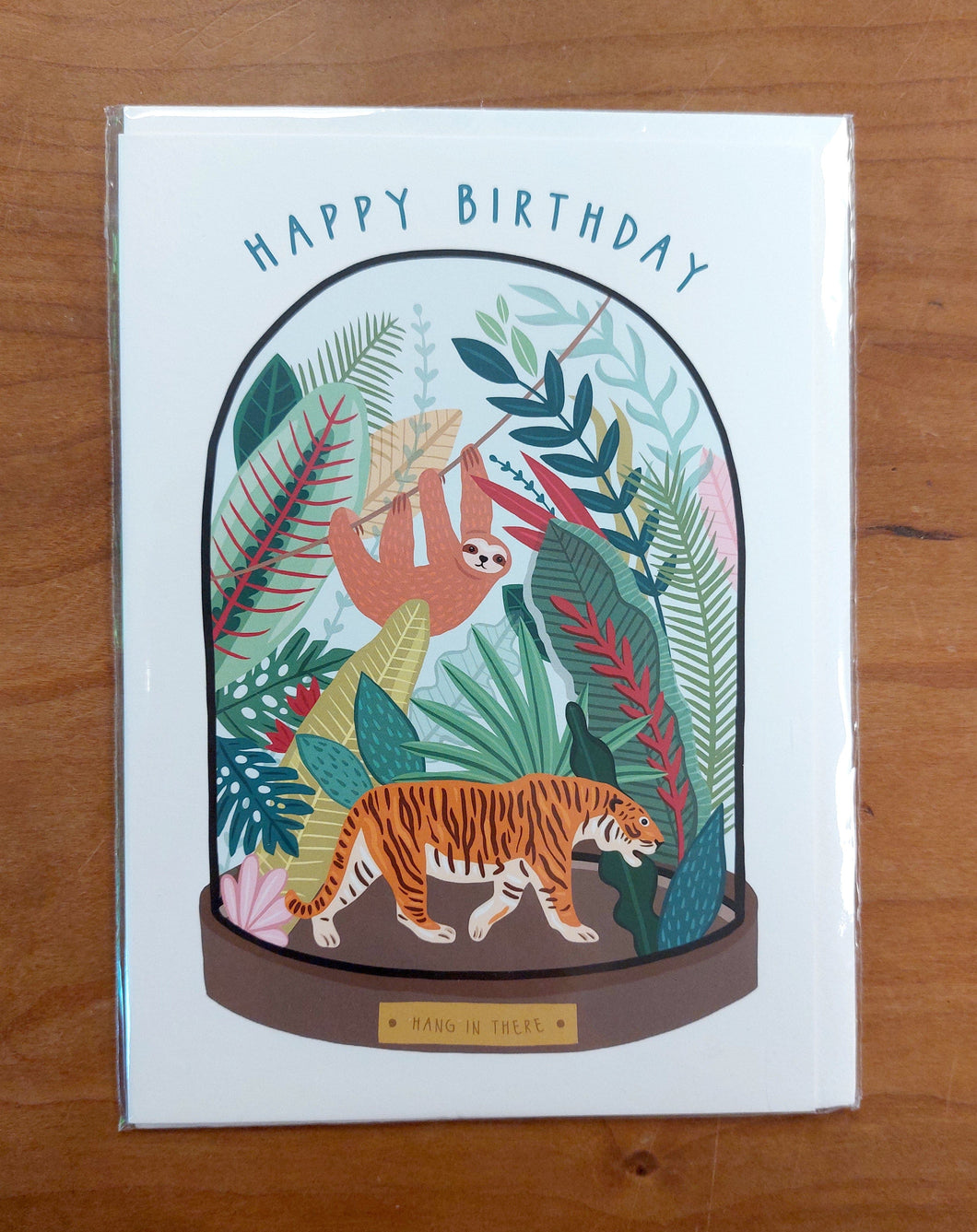 Jungle Bell Jar Card