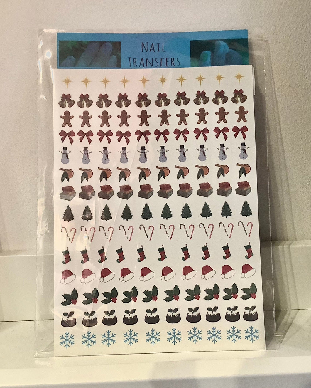 Christmas Nail Transfers