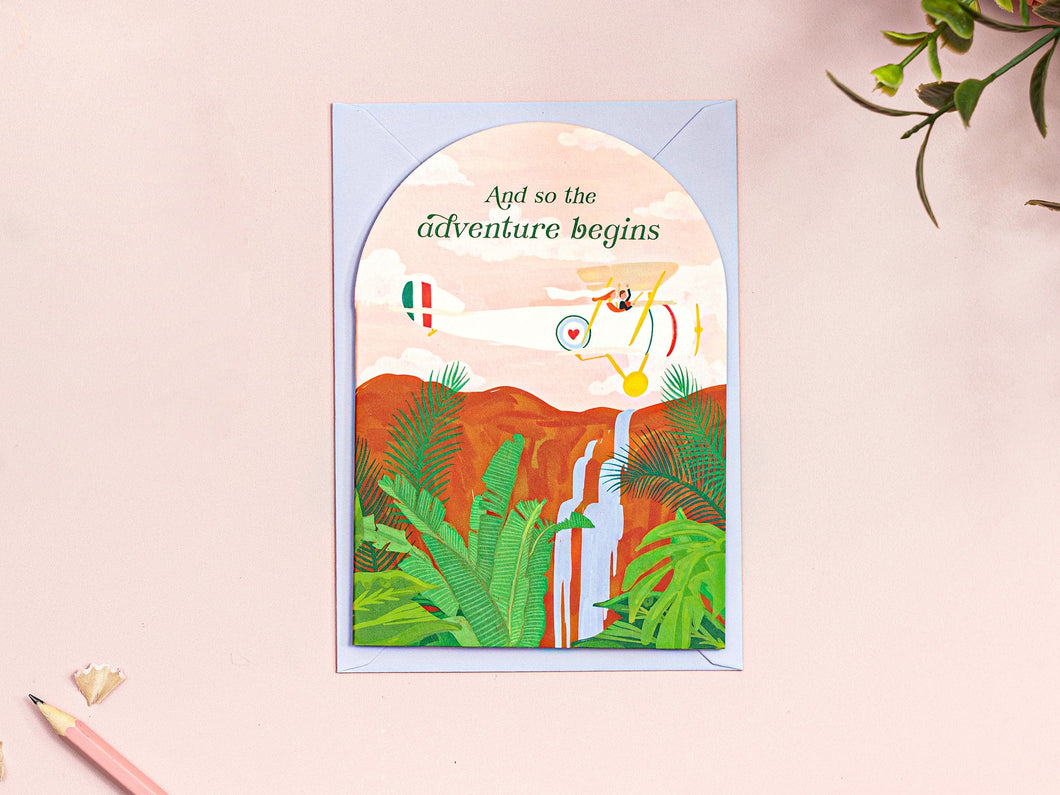 Tropical Adventure Card