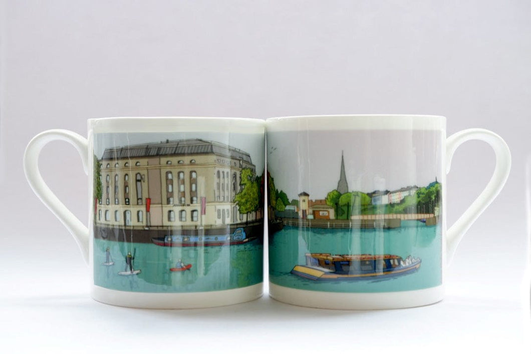 Bristol's Arnolfini Bone China Mug