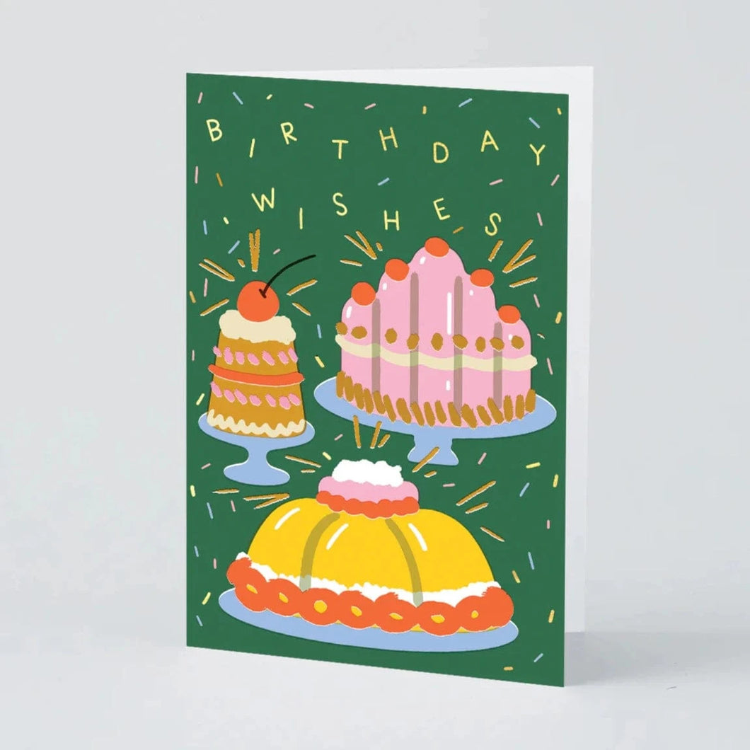 Birthday Wishes Cake Card