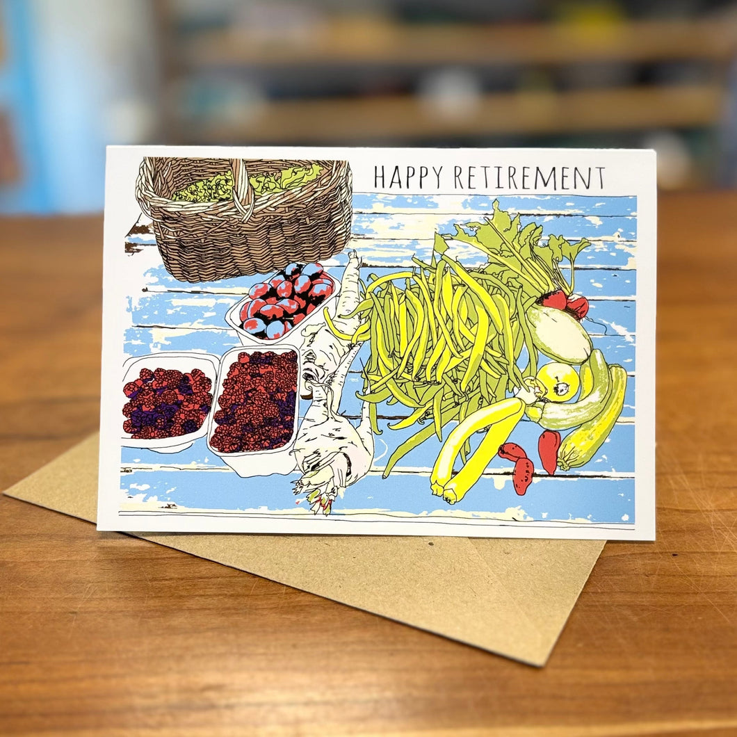 Happy Retirement Allotment Card