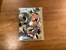 Load image into Gallery viewer, Puffin colony card
