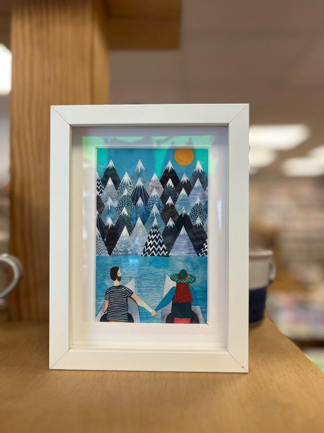 Mini Framed Print - Mountain Lovers