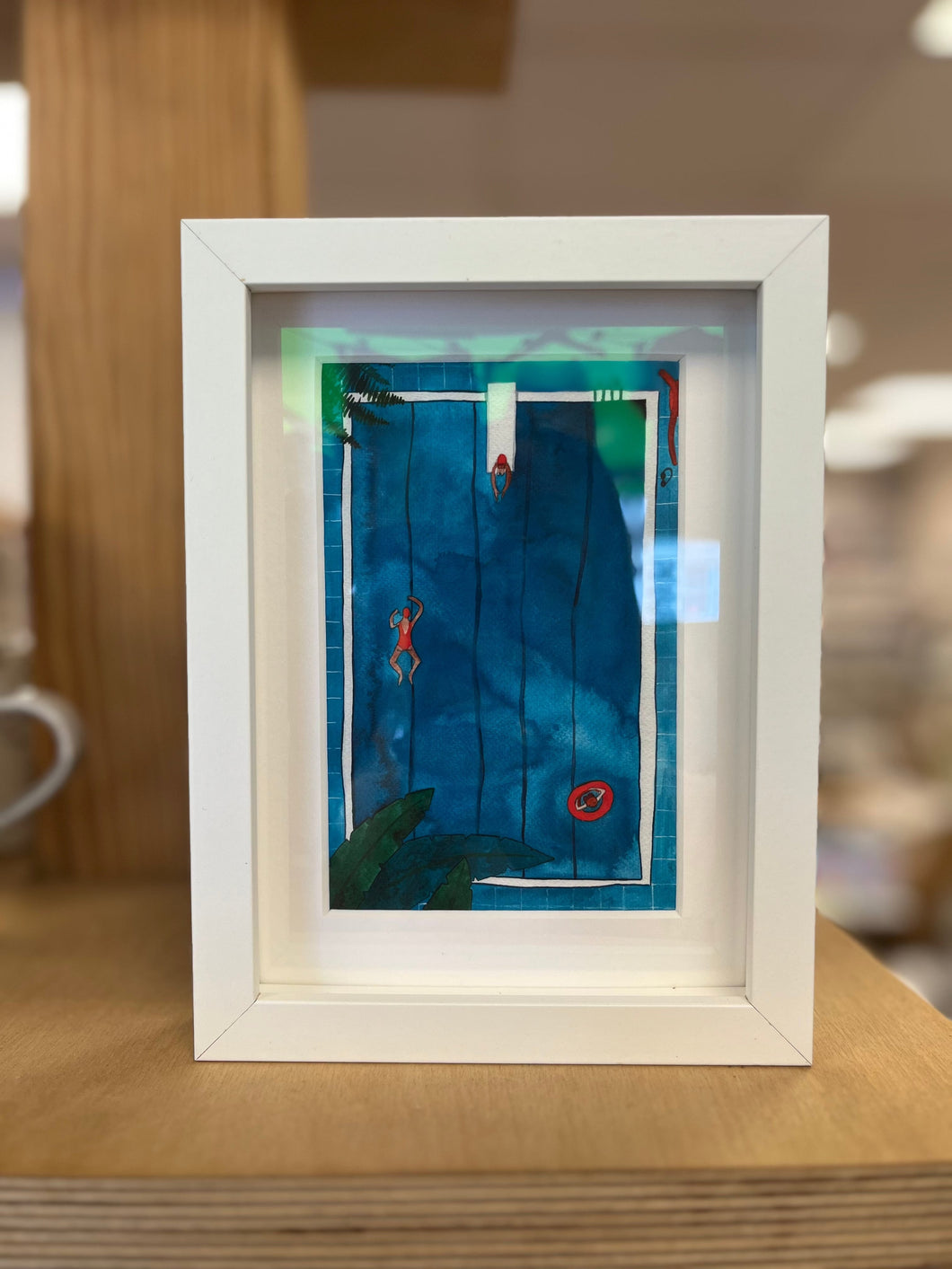 Mini Framed Print - Pool