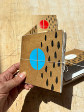 Load image into Gallery viewer, Small artist sketchbook - Blue
