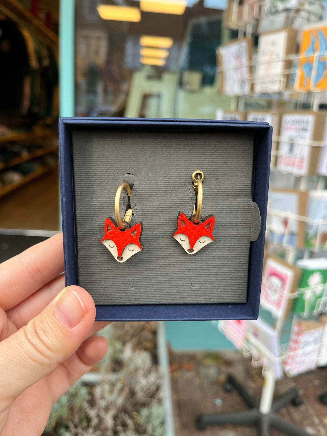 Fox Earrings