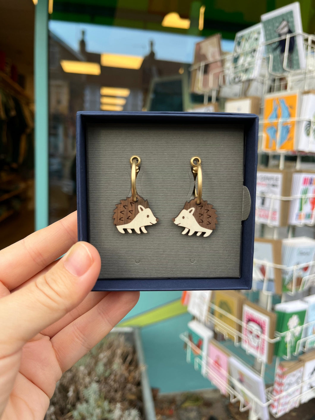 Hedgehog Earrings