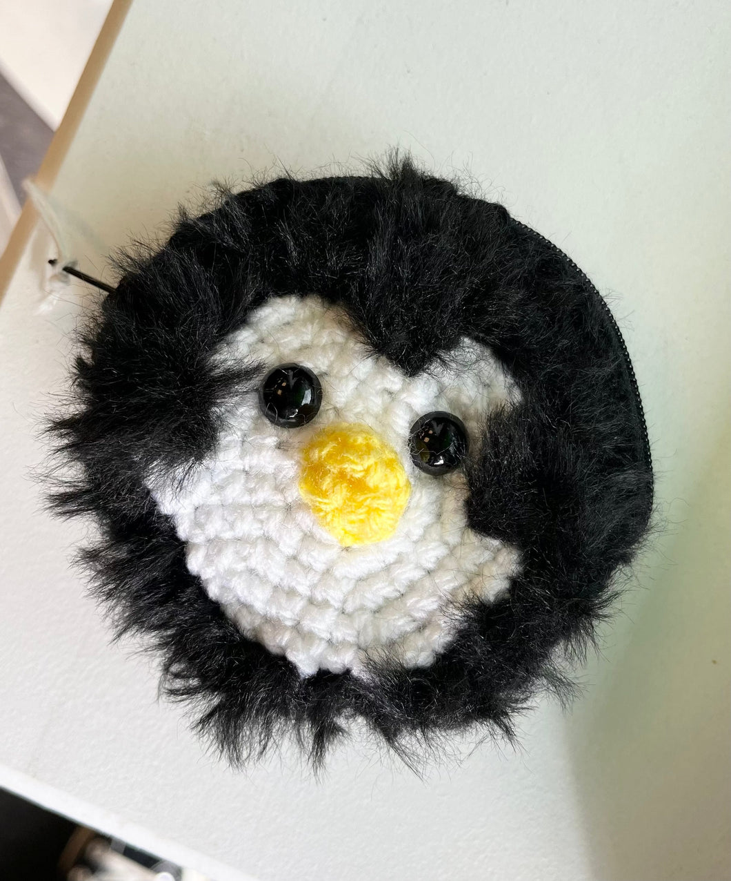 Penguin Crocheted Purse