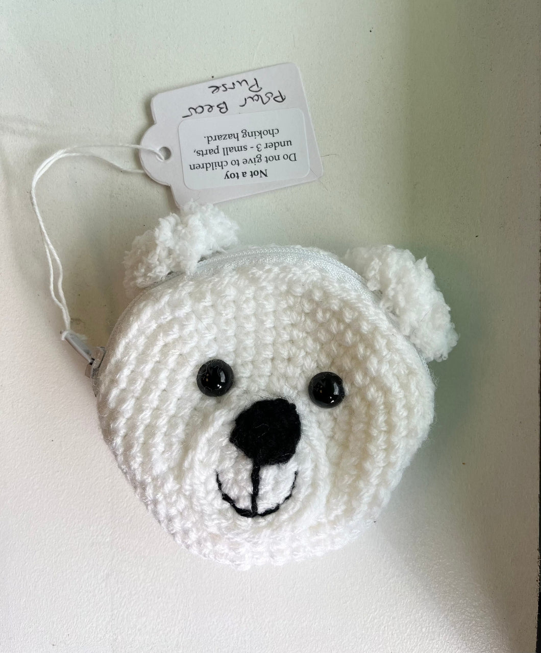 Polarbear Crocheted Purse