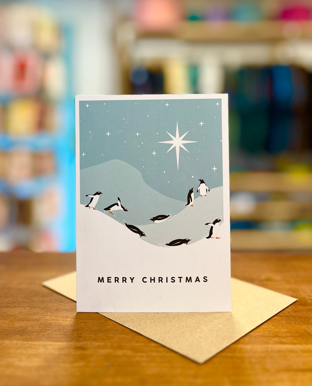 Penguins Christmas Card