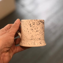 Load image into Gallery viewer, Handmade Earthenware splatter espresso mug
