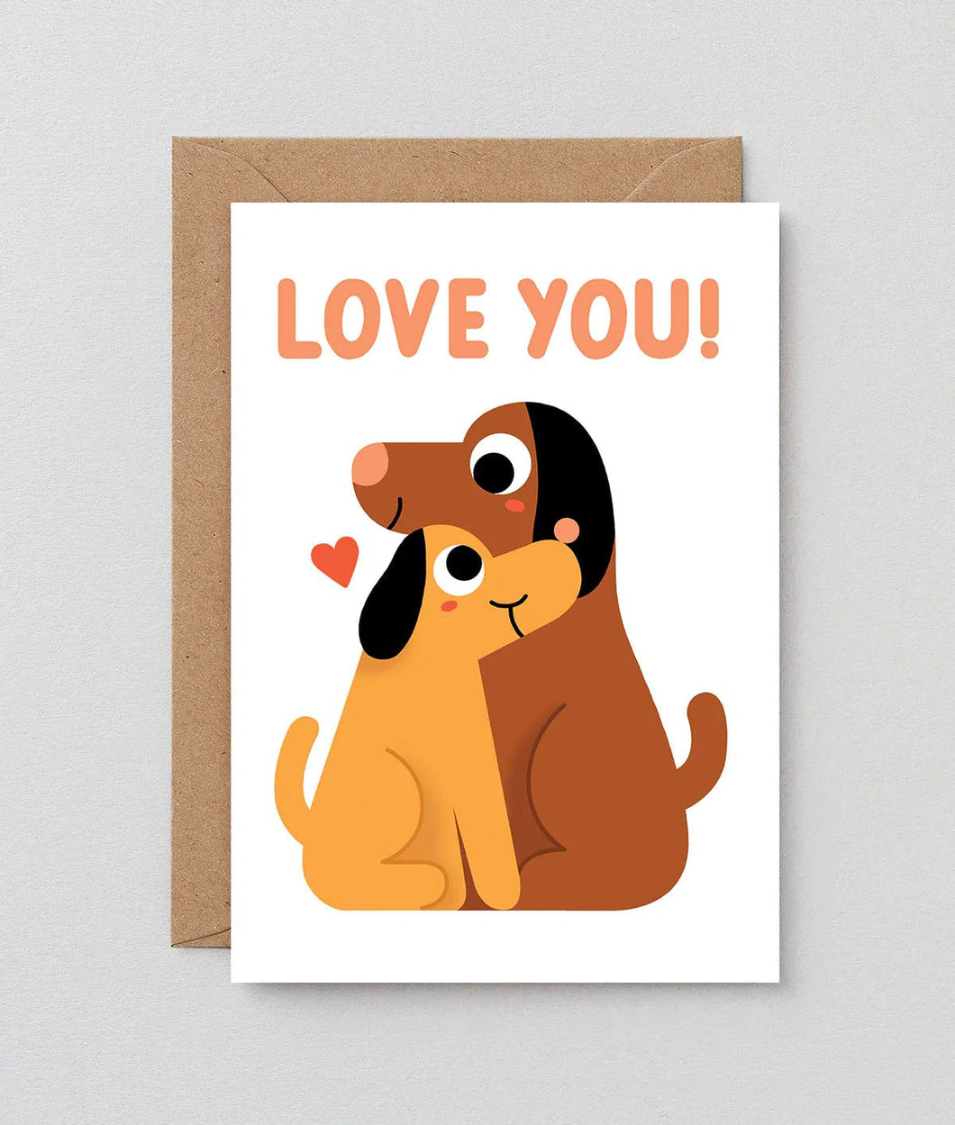 Love You Dog Card