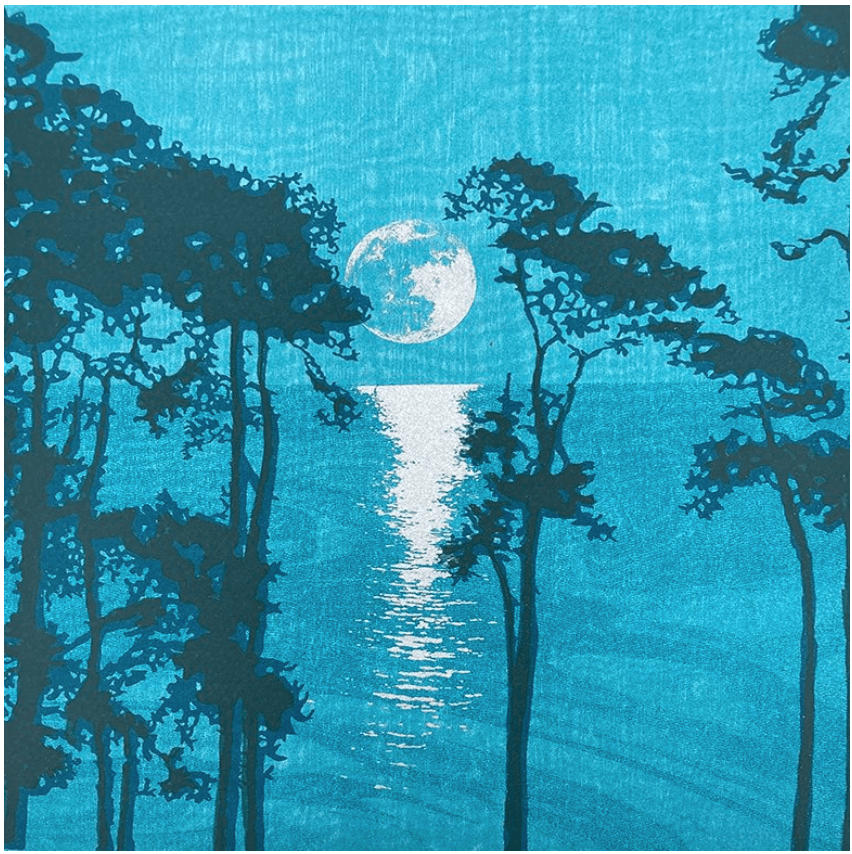 Moonlight Screenprint
