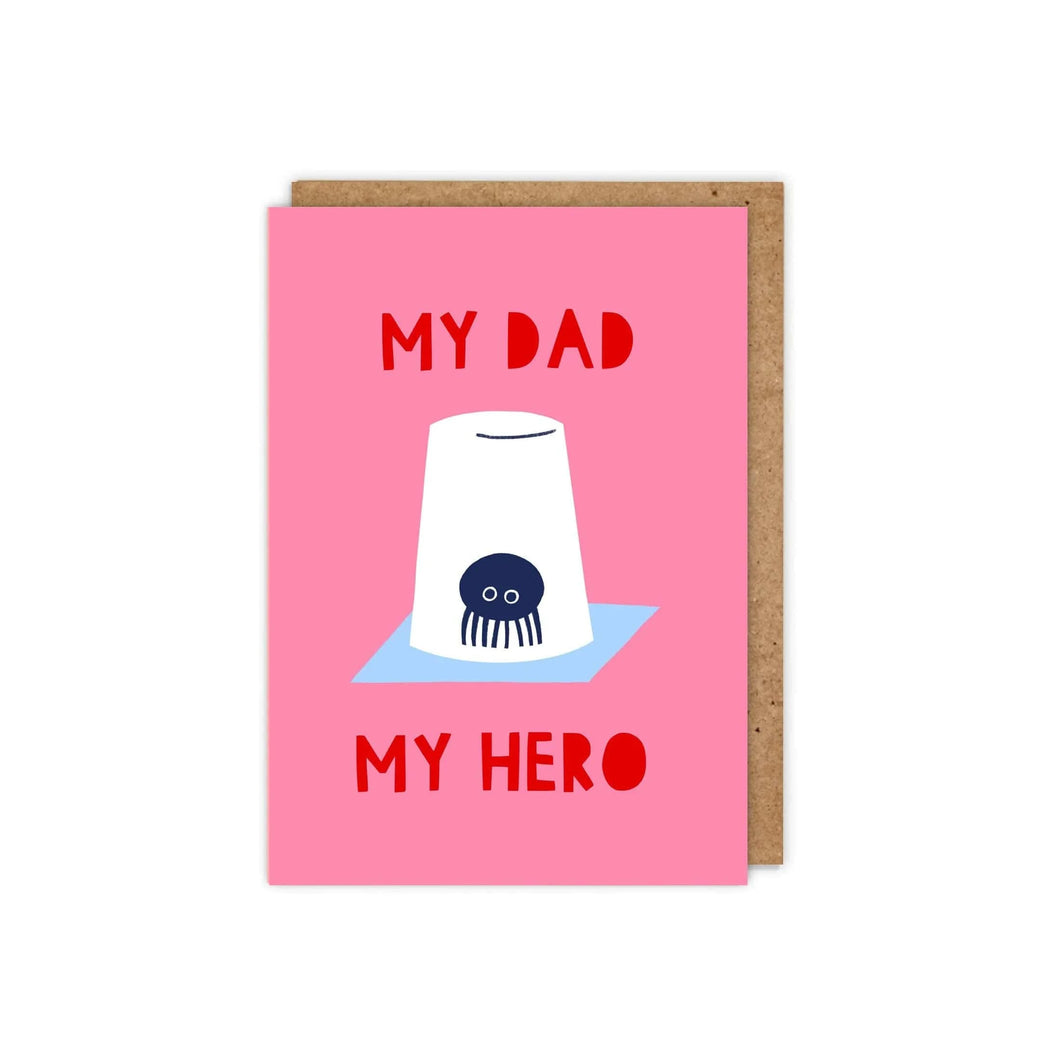 My Dad My Hero Card
