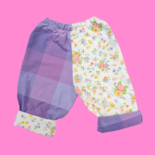 Load image into Gallery viewer, Grid Floral sustainable kids Trousers 18 M- 2 Years

