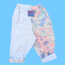 Load image into Gallery viewer, Floral &amp; Gingham sustainable kids Trousers 3-4 yrs
