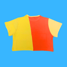 Load image into Gallery viewer, Oranges &amp; Lemons Sustainable Crop T-shirt
