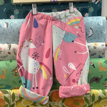 Load image into Gallery viewer, Unicorns &amp; Rainbows Sustainable Baby Trousers 18M- 2Y

