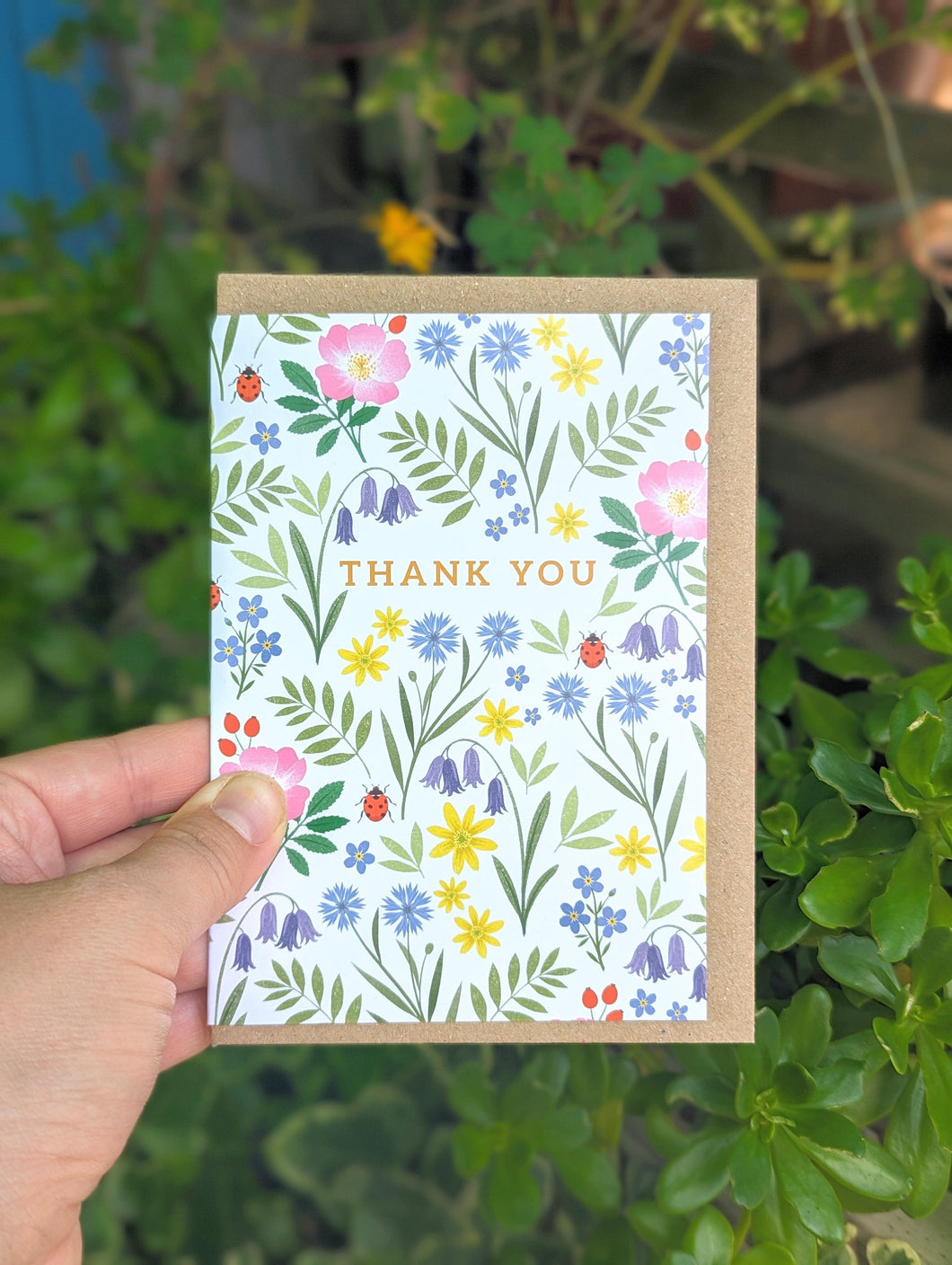 Floral Thank You Card - Studio Taro