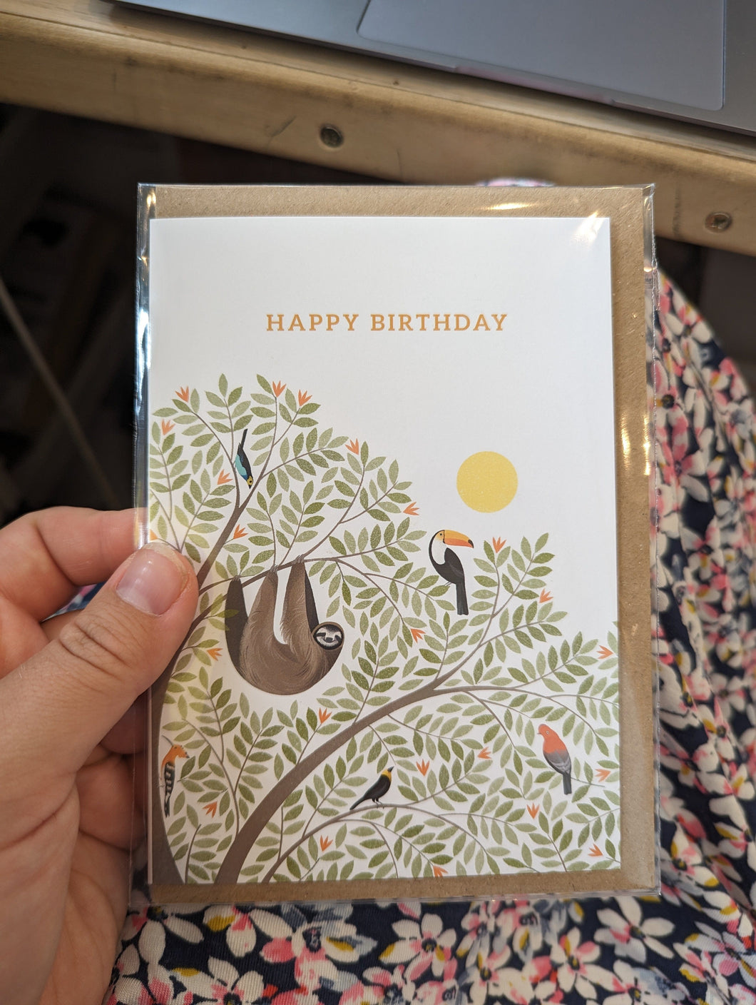 Happy Birthday Rainforest Card
