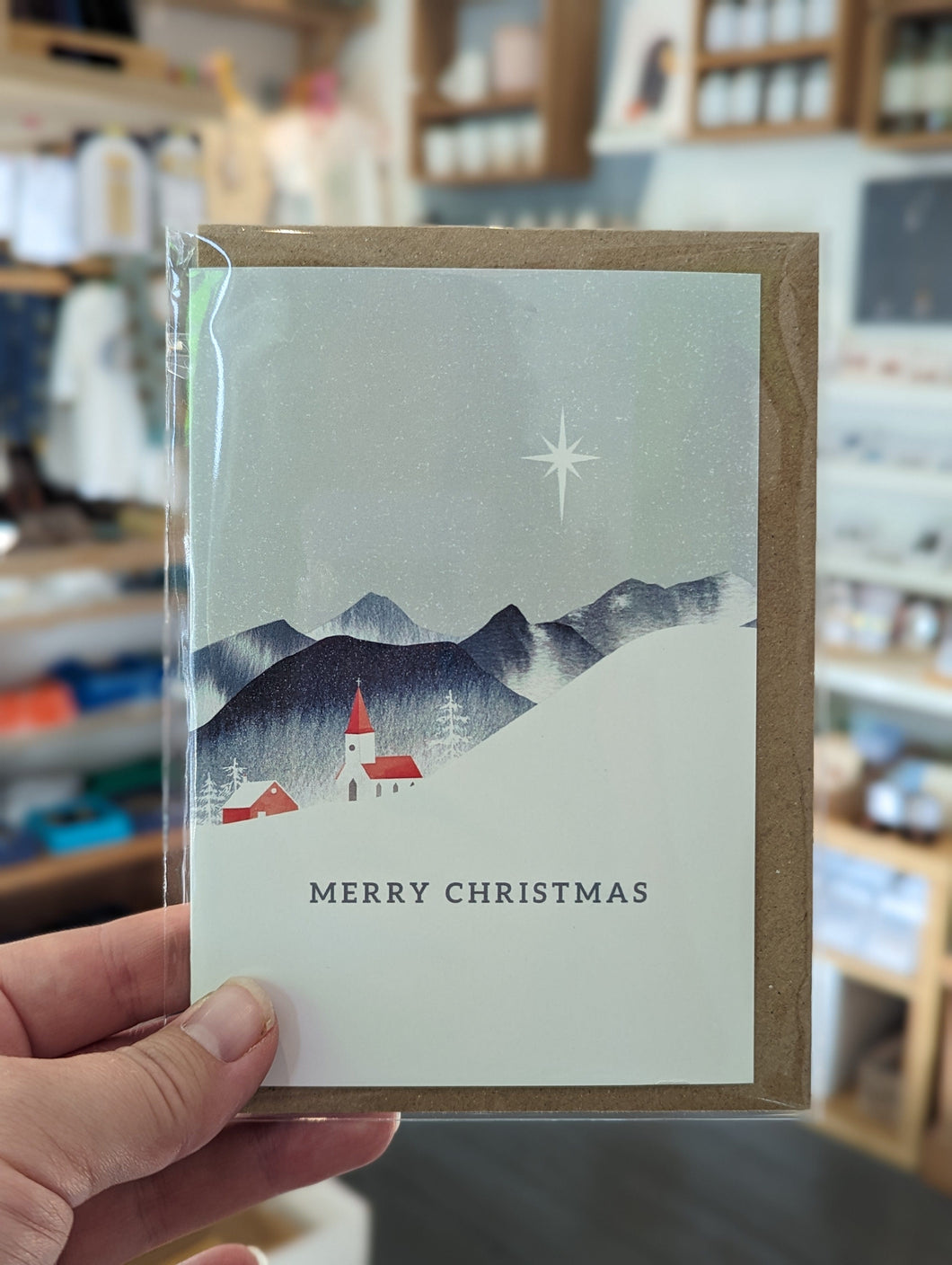 Norwegian Church Christmas Card