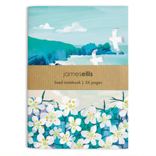 Load image into Gallery viewer, Blackthorn Blossom A6 Notebook
