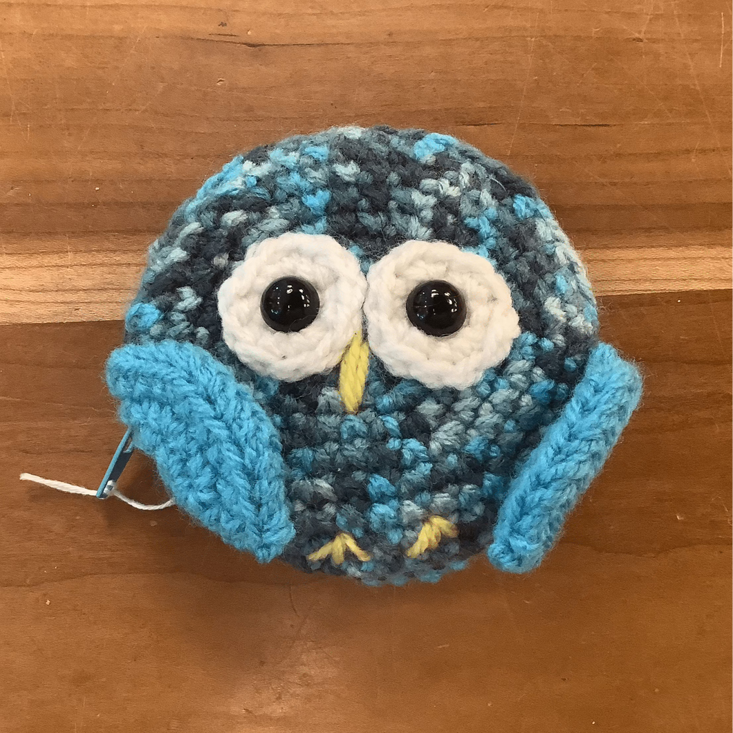 Handmade Owl Crochet purse