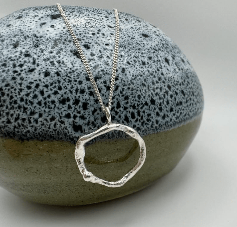 Organic Hoop Pendant