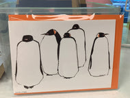Emperor Penguins Card