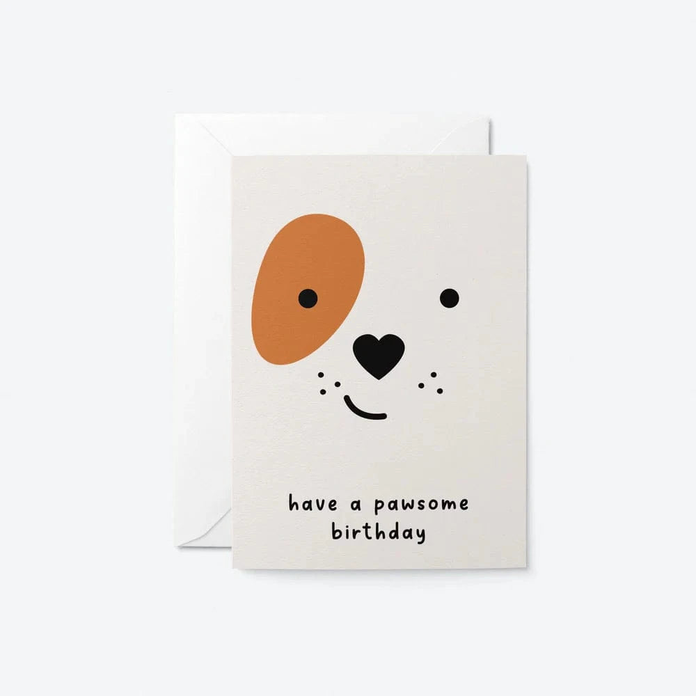 Pawsome Birthday Card