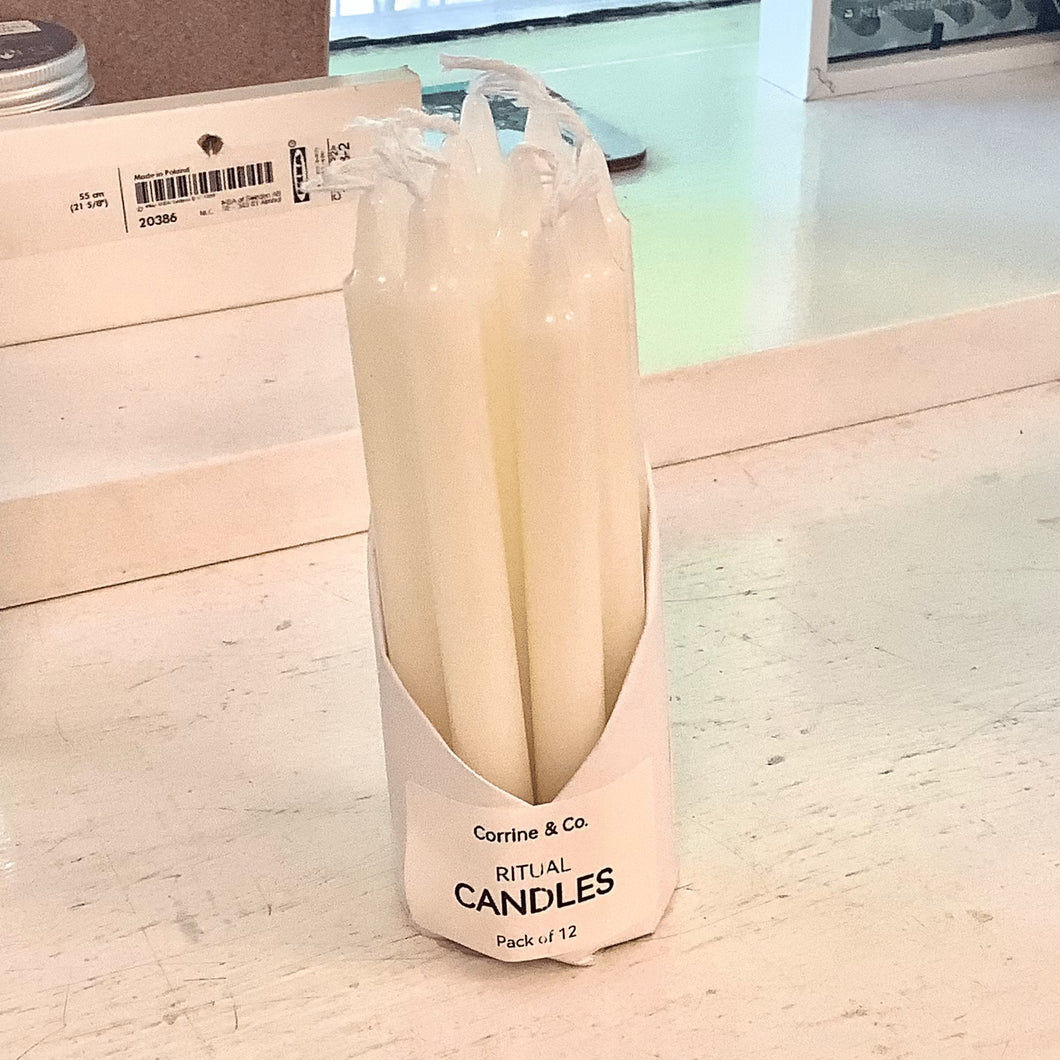 Ritual Candles - Ivory