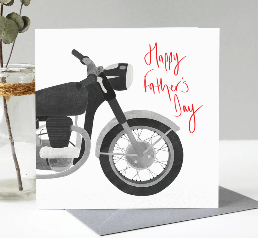 Happy Father's Day Motorbike Card