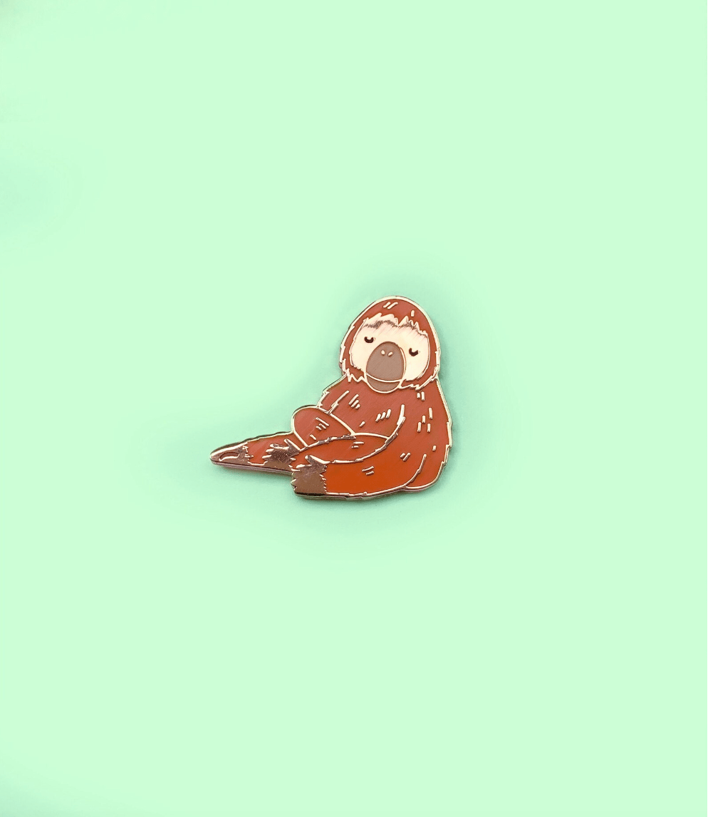 Orangutan Hard Enamel Pin